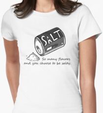 PJSalt V1 (black text) Women's Fitted T-Shirt