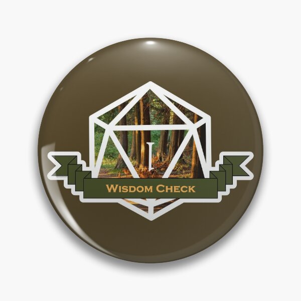 Item preview, Wisdom Check - Natural 1 designed and sold by tangerinesplace.