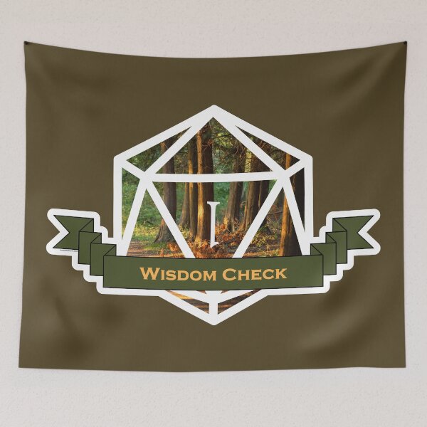 Item preview, Wisdom Check - Natural 1 designed and sold by tangerinesplace.