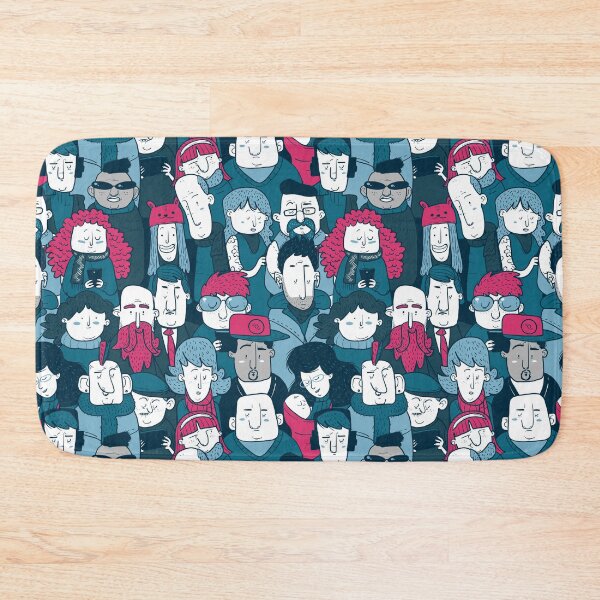 Item preview, Cartoon Doodle People Crowd designed and sold by Vector Scout Lab.