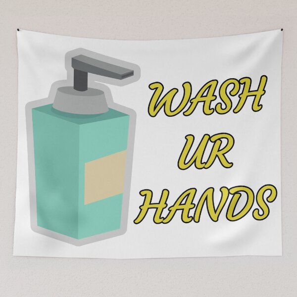 Item preview,  Wash Ur Hands designed and sold by Suphiss.