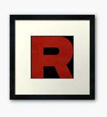 Prepare For Trouble (Black) Framed Print