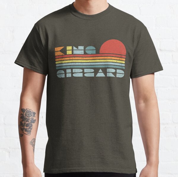 Retro King Gizzard et le magicien du lézard T-shirt classique