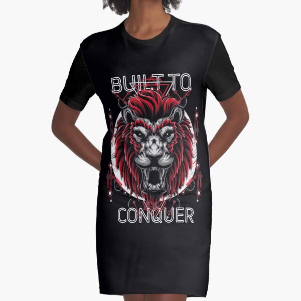 Item preview, Built to conquer - Lion face designed and sold by KauzSL.