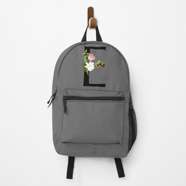 Item preview, Black floral letter E designed and sold by Robloz.
