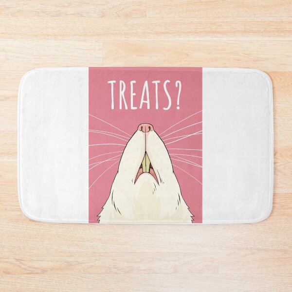 Item preview, Treats? Pet Rat Pink Design designed and sold by jrobinsonart.
