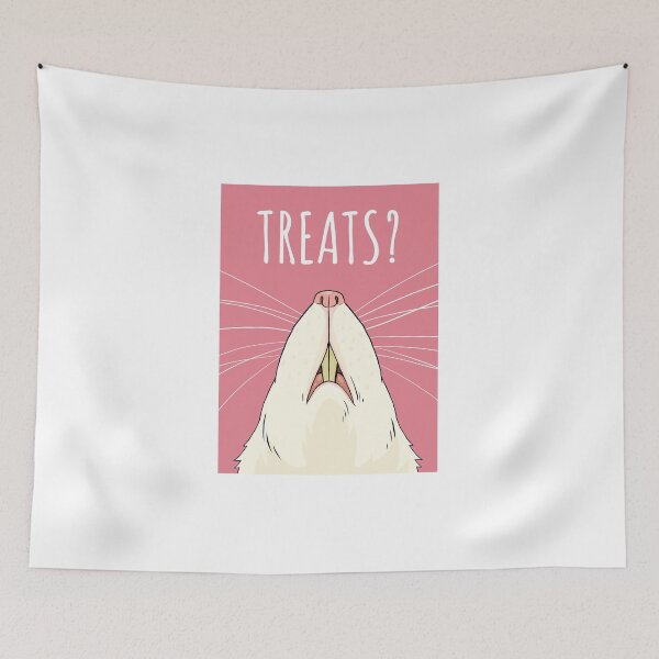 Item preview, Treats? Pet Rat Pink Design designed and sold by jrobinsonart.