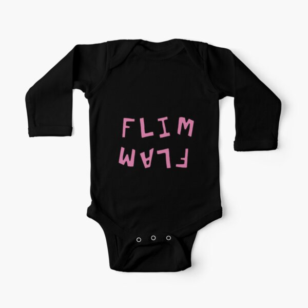 Flamingo Roblox Long Sleeve Baby One Piece Redbubble - gamingwithjen roblox baby simulator