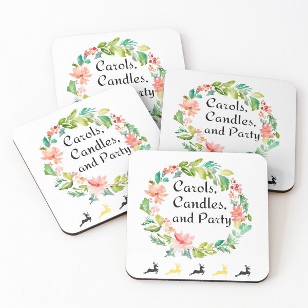 Item preview, Carols, Candles and Party designed and sold by muntee-POD.