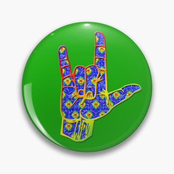 Item preview, ILY in  ASL Sea Turtles I love you IN American Sign Language designed and sold by KandisGphotos.