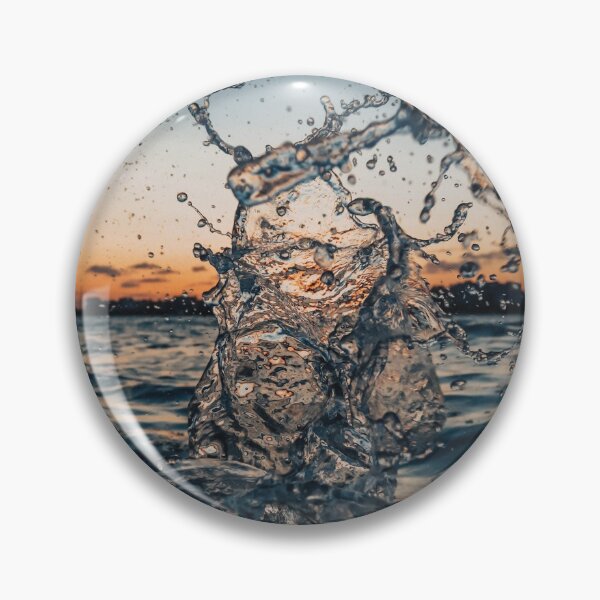 Item preview, Onda de choque de agua en la puesta del sol designed and sold by FelipeWork10.