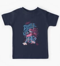 Zombie Unicorn Attacks Kids Tee