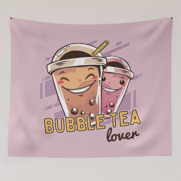 Item preview, Bubble Tea Lover - Kawaii Bubble Tee Characters designed and sold by cutenfunny.