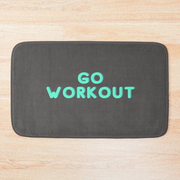 Item preview, Go Workout Design designed and sold by Imaginative Expressions⭐️ ⭐️ ⭐️ ⭐️ ⭐️.