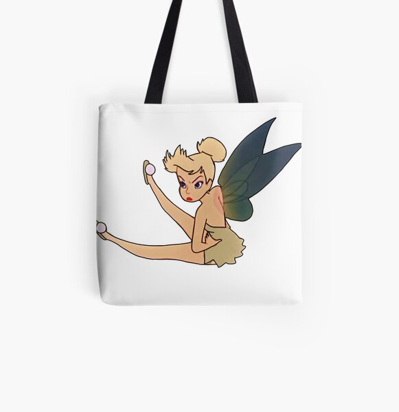 TINKERBELL TRILLI Disney Fairies Small Tote Bag NUOVO