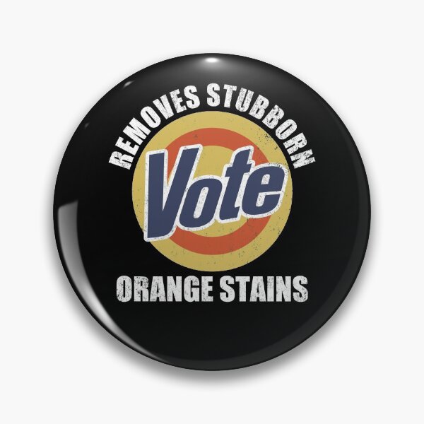 Item preview, Vote Removes Stubborn Orange Stains Shirt designed and sold by Simeon	 Dorelus.