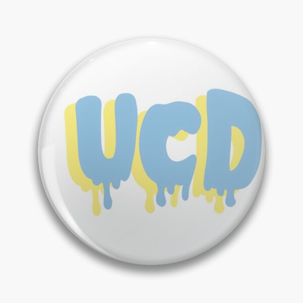 Artikelvorschau, UC Davis Drippy Schriftart entworfen und verkauft von stcklr4stickers.