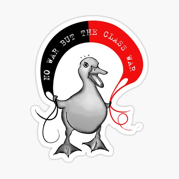 Kein Krieg außer dem Klassenkrieg Sticker