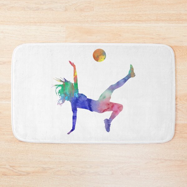 Item preview, Female Soccer Player designed and sold by Rosaliartbook.