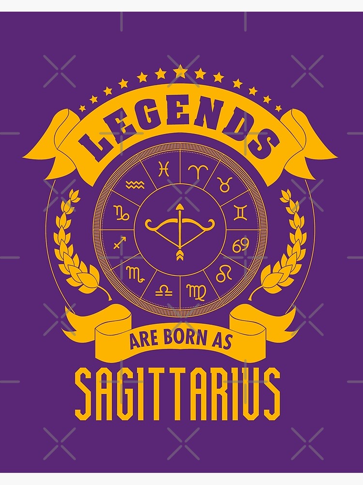 Legends are born as Sagittarius