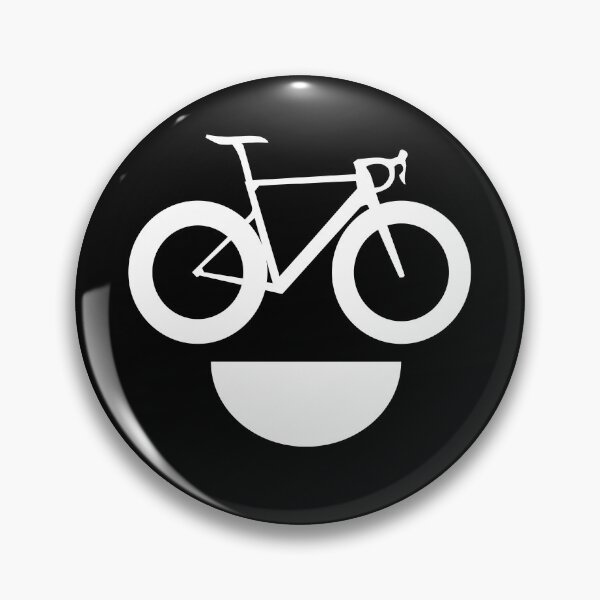 Item preview, Road bike smiley singlespeed fixie funny designed and sold by Pure-Designs.