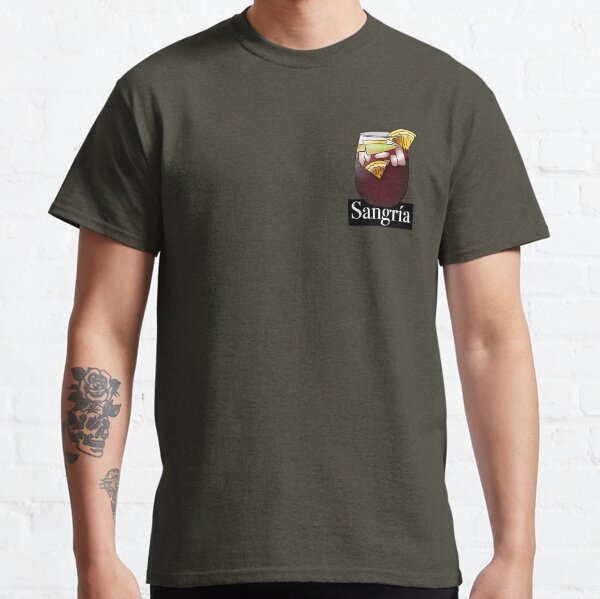Sangría Glas mit Eis Classic T-Shirt