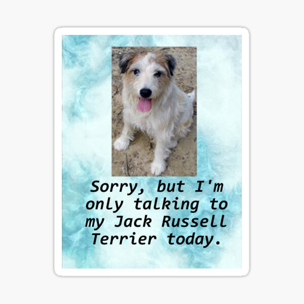 Item preview, Jack Russell Talk designed and sold by ErinTr.