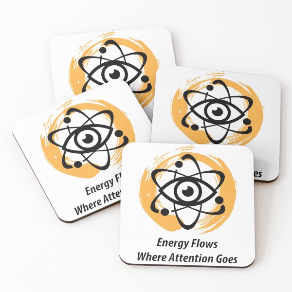 Item preview, Energy Flows Where Attention Goes designed and sold by marcosty.