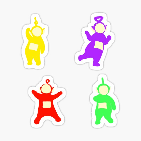 "Teletubbies Dancing" Sticker for Sale by MacRebAra Redbubble