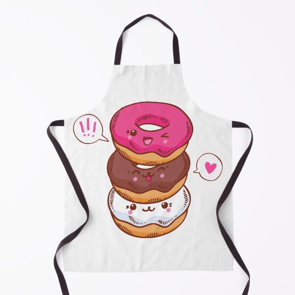 Item preview, Funny Group Of Three Kawaii Donuts designed and sold by yassinehelal.