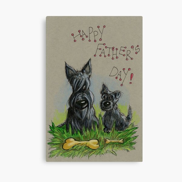 Happy Father's Day! Canvas Print