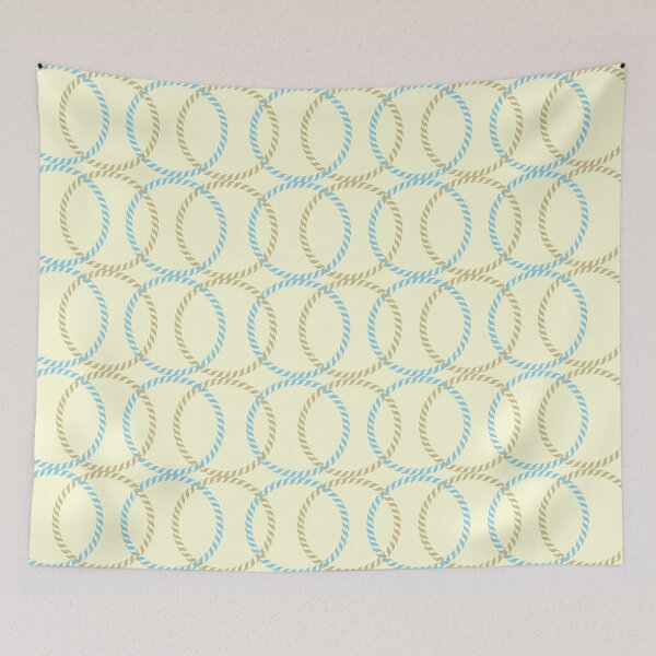 Item preview, Blue and Beige Circles design designed and sold by Amalzaki.