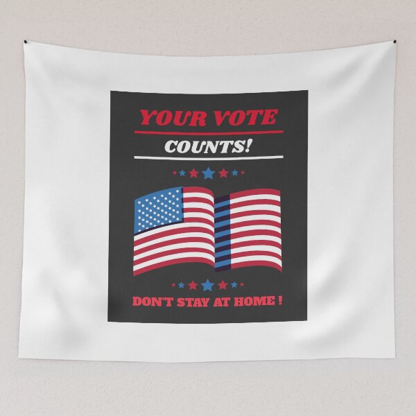 Item preview, YOUR VOTE COUNTS designed and sold by Shedreamz.