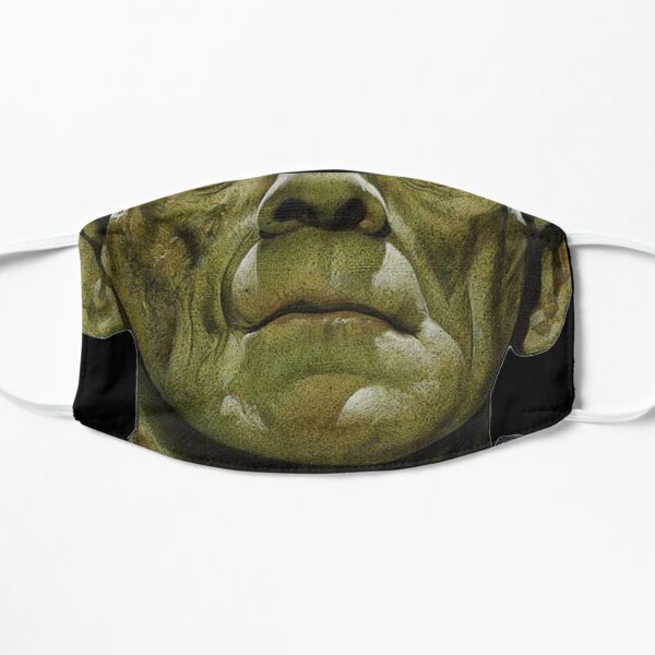 Frankenstein mouth face mask Halloween costume Flat Mask