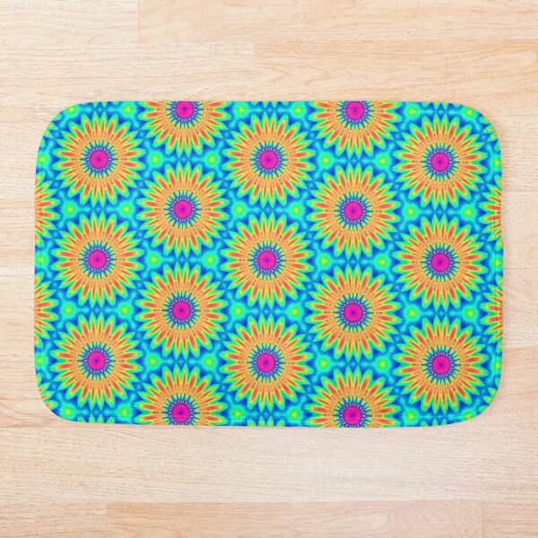 FLOWER POWER Bath Mat