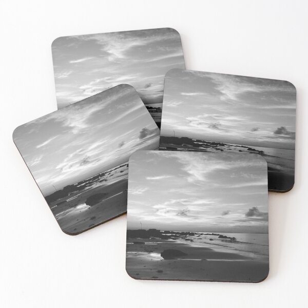 Item preview, Beach Sunset Koh Rong - Cambodia Black and White designed and sold by SilverSquirrels.