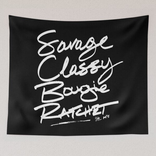 Item preview, Savage, Classy, Bougie, Ratchet HOT GIRL MEG - WHITE designed and sold by Sc0ttay.
