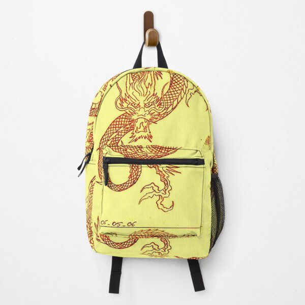 Item preview, DRAKARYS 6 dragon myth legend symbol fire power strength wisdom yellow red drawing designed and sold by dragonemma.
