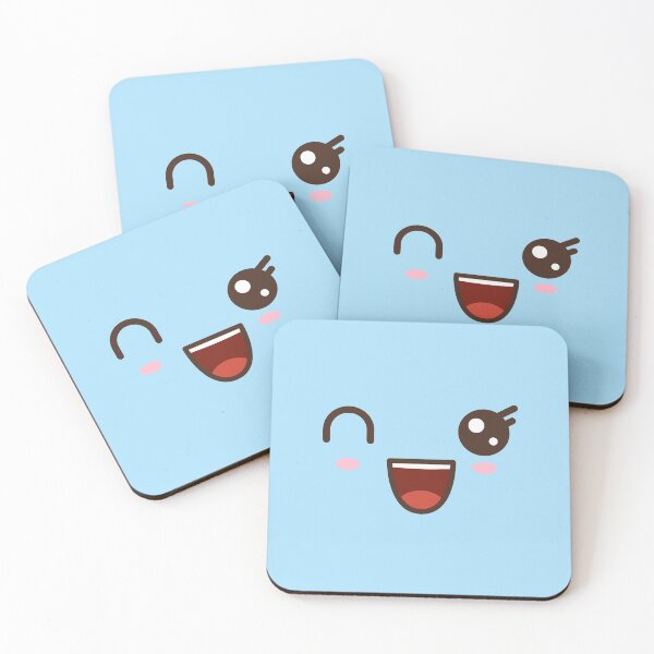 Item preview, #6 Kawaii blue face designed and sold by WelcomeToJapan.