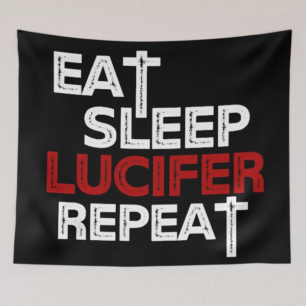 Item preview, Eat. Sleep. Lucifer. Repeat - Lucifer Morningstar Tv Show designed and sold by KauzSL.