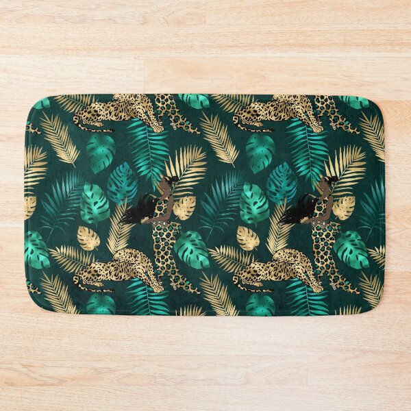 Item preview, Gold and Leopard Leopard Pattern designed and sold by RougeAtelier.