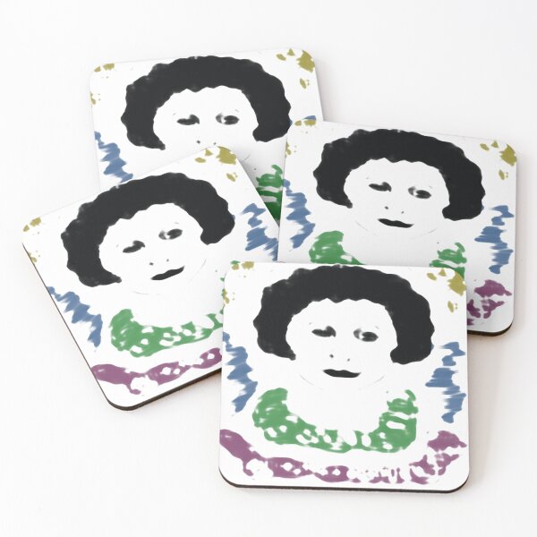 Item preview, Vintage retro ghost woman moden art designed and sold by hvasilevshop.