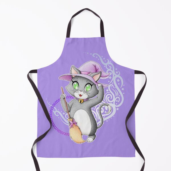 Item preview, Cute witch cat designed and sold by SilveryDreams.