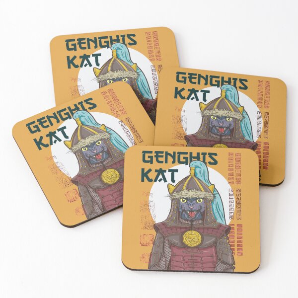 Item preview, Genghis Kat designed and sold by 7colorsgallery.