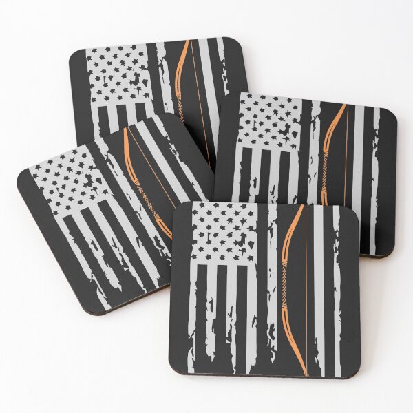 Item preview, Bow Hunting | Vintage USA Flag designed and sold by printondemand13.