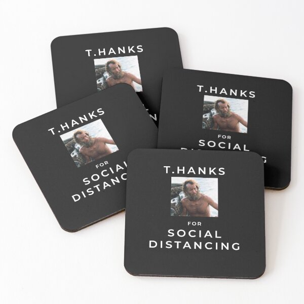 Item preview, T.Hanks for social distancing designed and sold by Primotees.