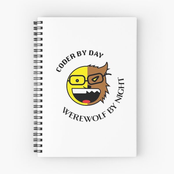Item preview, Coder by Day, Werewolf by Night designed and sold by kingroy.