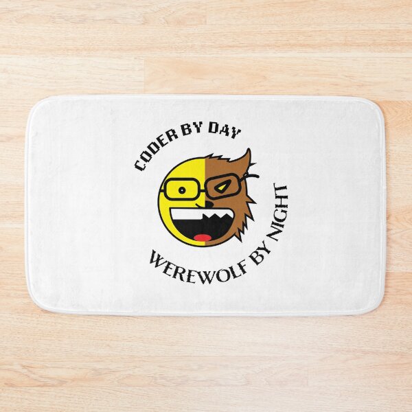Item preview, Coder by Day, Werewolf by Night designed and sold by kingroy.