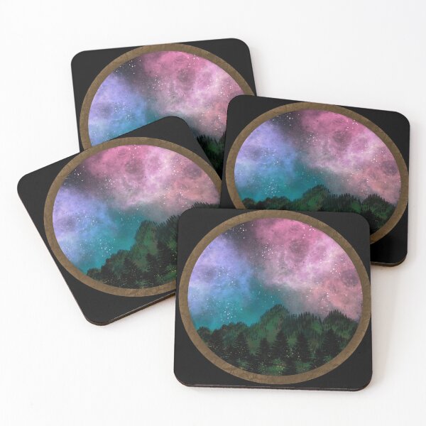 Item preview, Under The Night Sky (simple) designed and sold by ToekneeDraws.