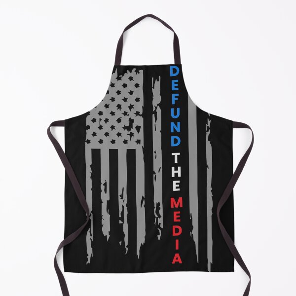 Item preview, Defund The Media | Vintage American Flag designed and sold by printondemand13.